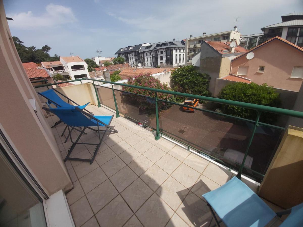 Centre, Grand T2 Balcon Pkg, Plage Gare 600M, Tres Calme Arcachon Esterno foto
