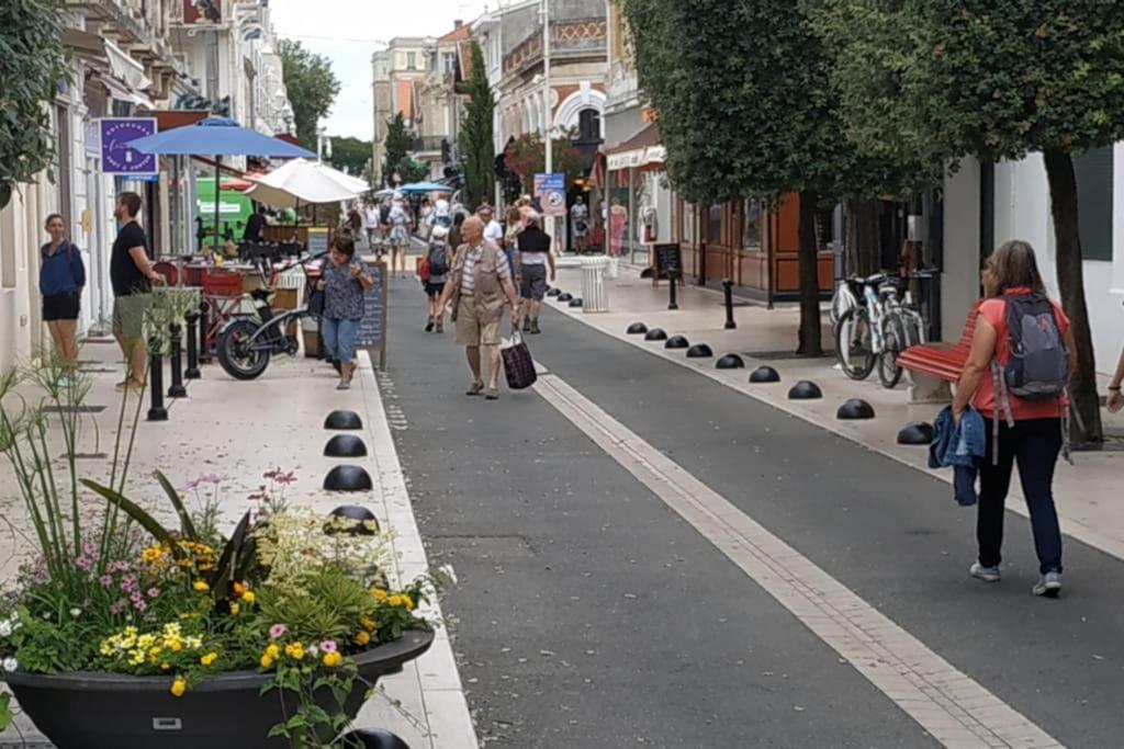 Centre, Grand T2 Balcon Pkg, Plage Gare 600M, Tres Calme Arcachon Esterno foto